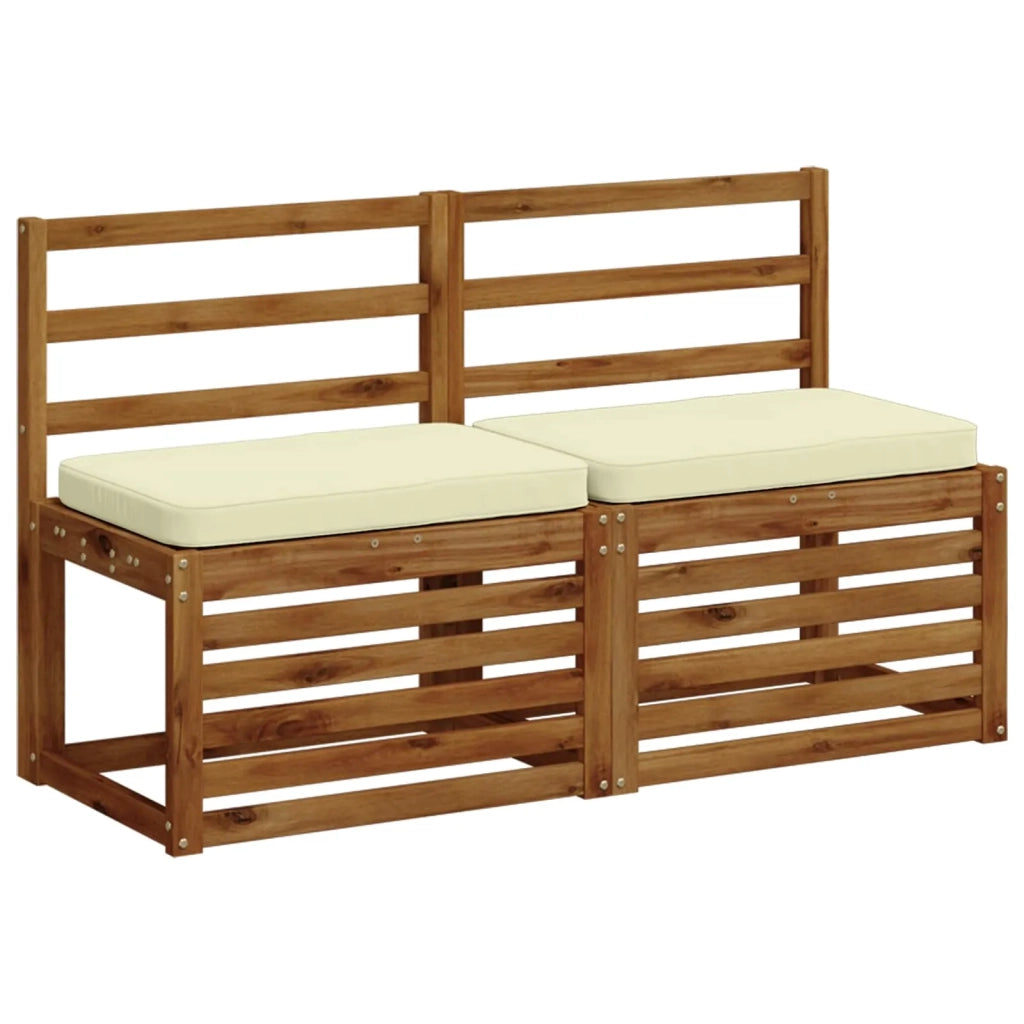 Cuscini per Panchina a 2 Pezzi VUGHT 2 pcs 100% Poliestere 951029