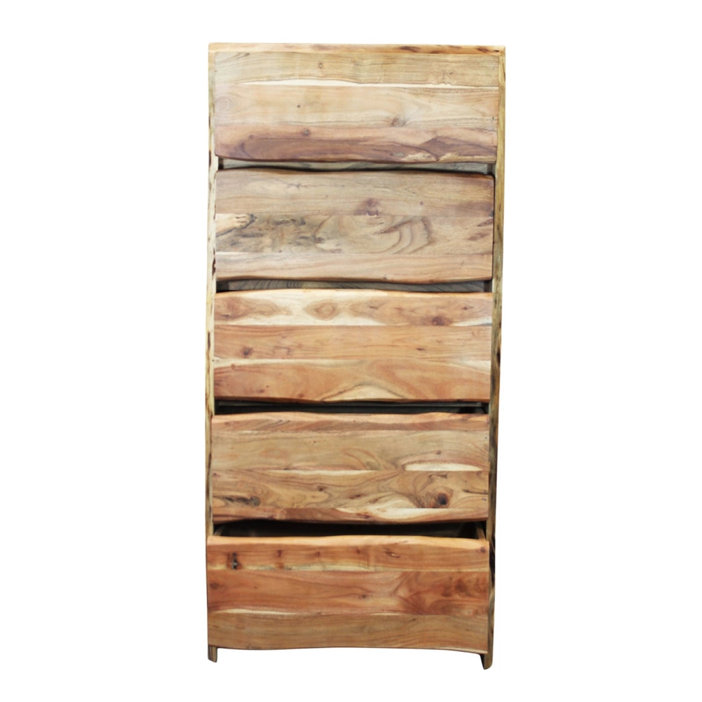 Cassettiera in legno di acacia - BECKETT
