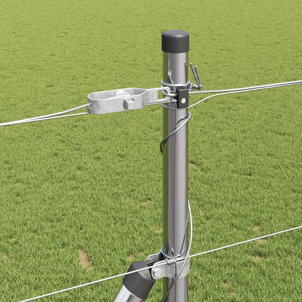 Palo della recinzione Zincato 50 x 1,4 m Acciaio