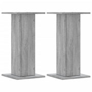 Portavasi mobili per fiori set da 2 legno ingegnerizzato Sonoma grigio 02_0045357