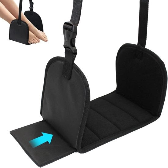 Sostegno Portatile per Piedi in Schiuma Regolabile - Ideale per Viaggio, Aereo, Ufficio, Casa e Auto