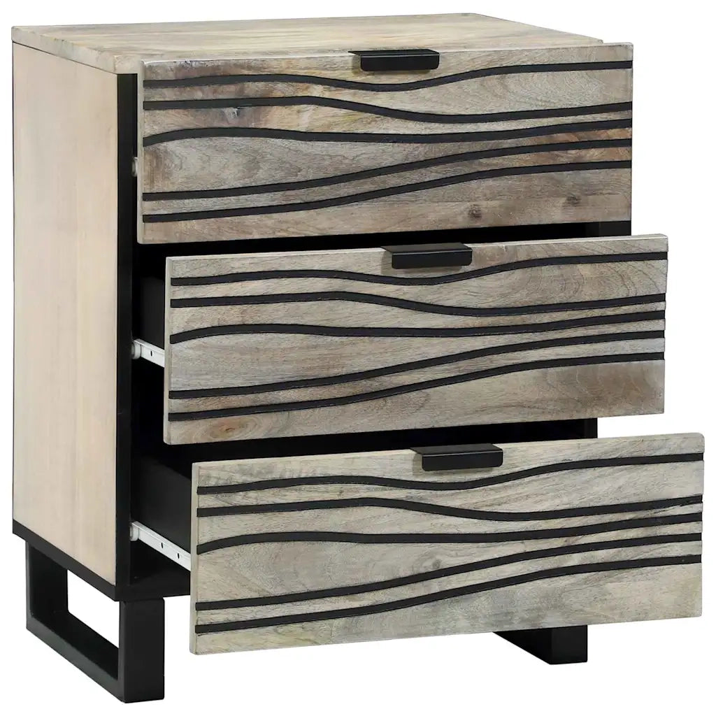 Armadio da Notte Bianco 50 x 33 x 62 cm Legno ingegnerizzato 4017981