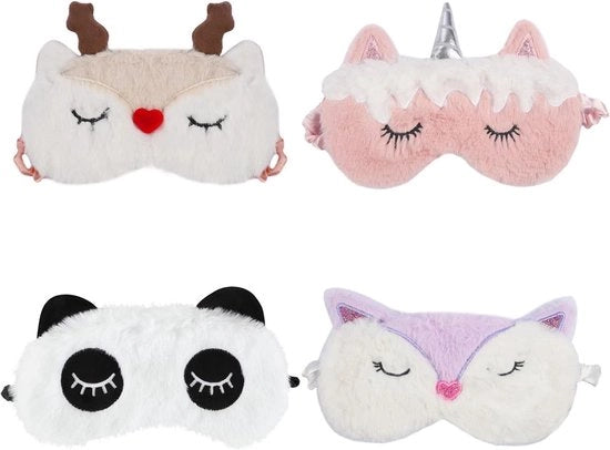 Occhiali da sonno per 4 pezzi - Animali di peluche - Adattabile