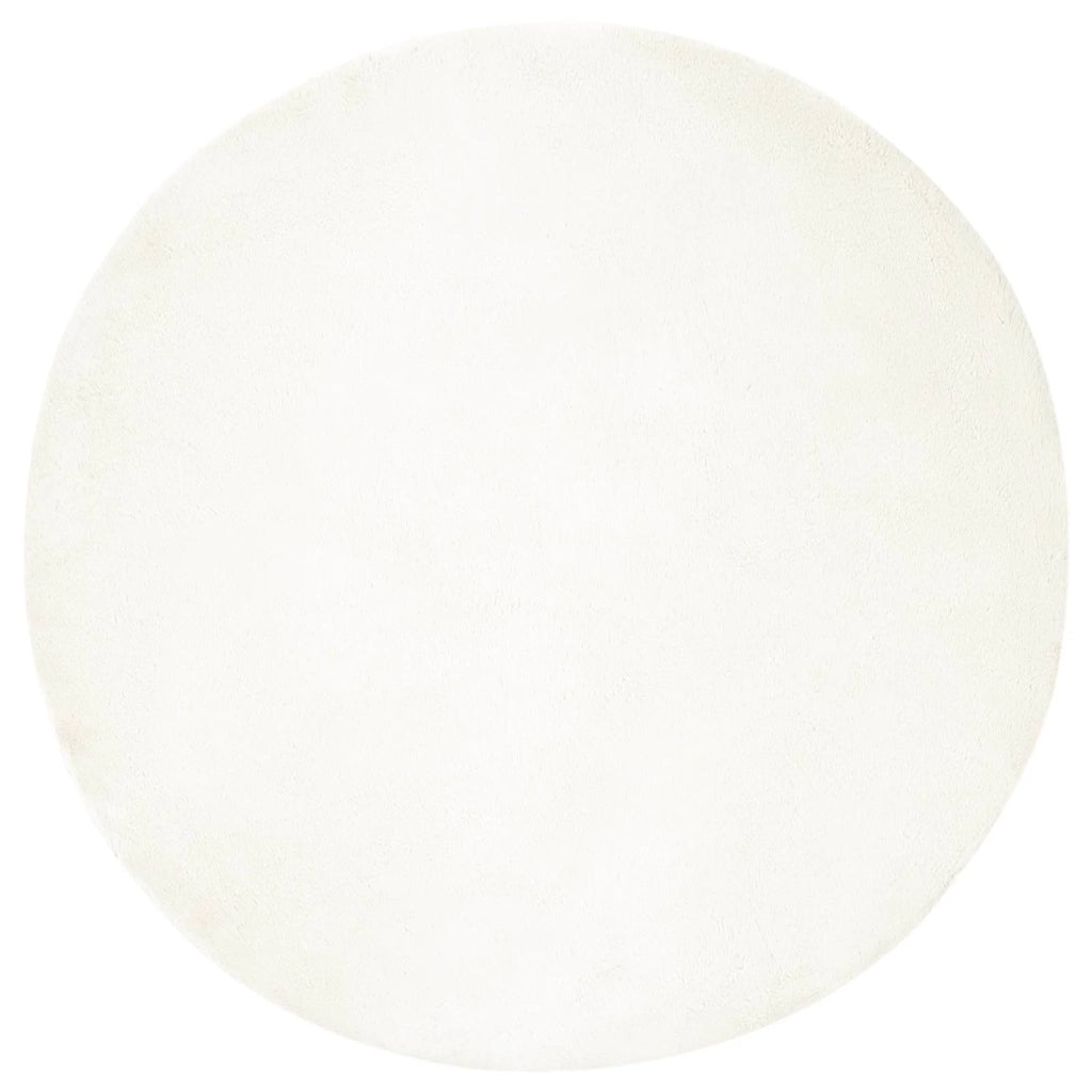 Tappeto antiscivolo in sintetica di coniglio OLITE Crema 42021670