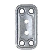 C PIASTRA DIRITTA ACCIAIO ZINCATO 30X60 MM- C LINE FER- 100,0 pz