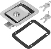 Chiusura Porta in Acciaio Inossidabile - Chiusura Porta con Blocco - Chiusura Porta con Protezione - Chiusura Porta con Piastra - Chiusura Porta con Rosetta - Progetto Resistente all'Erosione