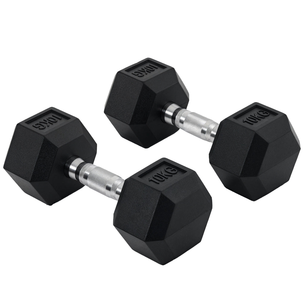 Set di manubri esagonali ¨C Minimal ¨C 2 x 10 kg