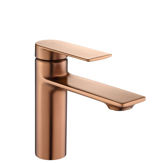 Rubinetto Da Lavabo Rea Storm Copper Brush Low
