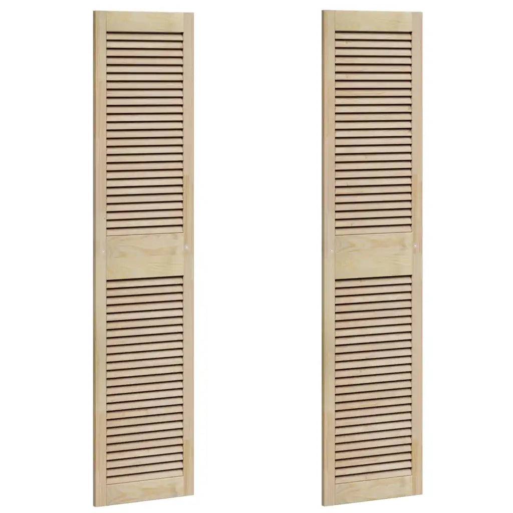 Porta per Armadio con porta 2 pcs Naturale 170 x 2,1 x 39,5 cm 42019267
