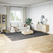 Tappeto Shaggy color antracite 240x340 cm in Poliestere 353825