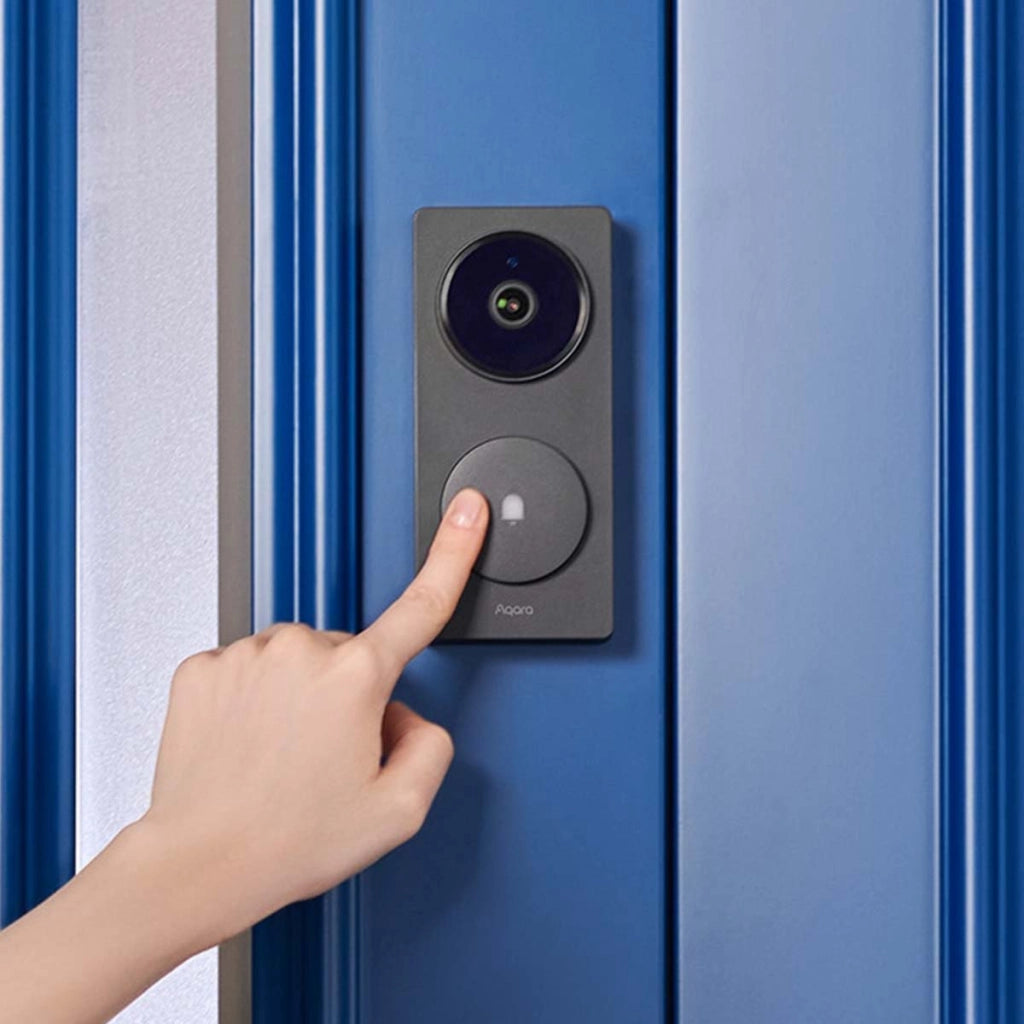 Campanello Videocamera 2K con Hub Connesso G410 per Porta d'Ingresso Nero Aqara