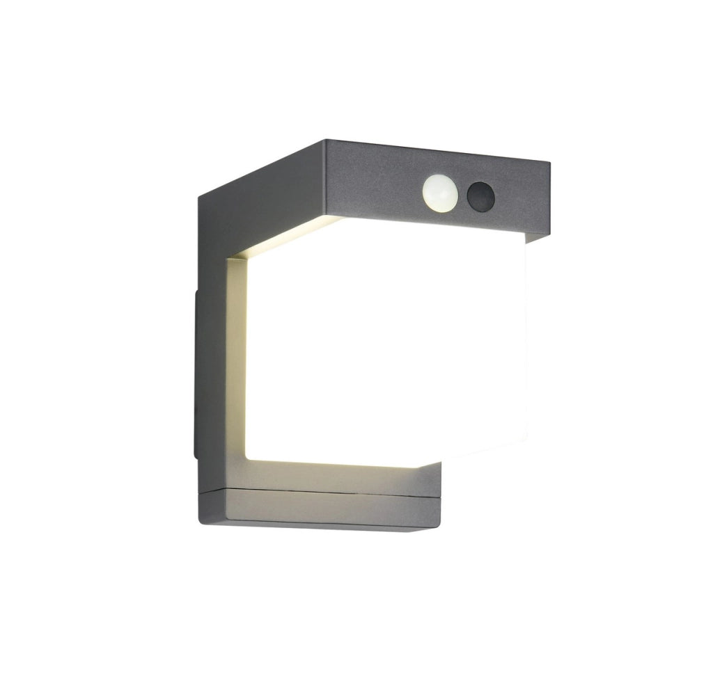 Applique esterna LED solare COLOMBO IP44 nera RL