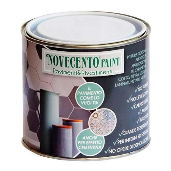 Finitura Pavimenti e Rivestimenti con Additivo Pittura 900 Novecento Paint Finitura: Opaca