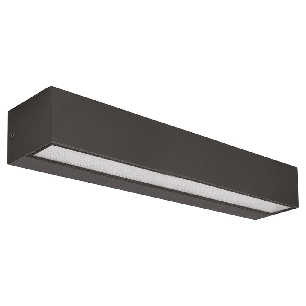 Applique LED 2x15W GES2247 biemissione CCT 3000K/4000K/5000K, struttura in alluminio pressofuso grigio antracite - Gealuce