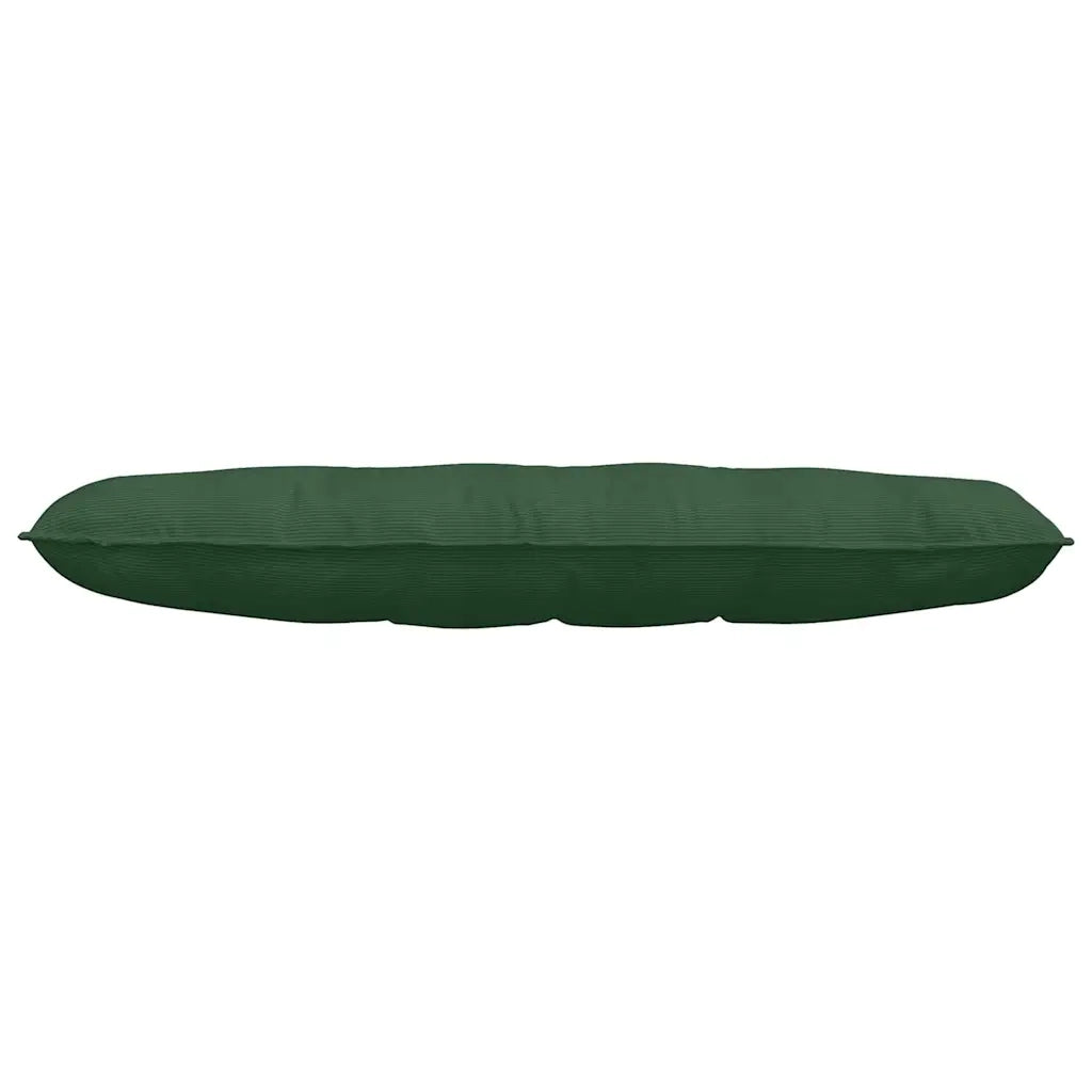Cuscino per Schiena Verde Giungla 140 x 50 cm Tessuto in Cords