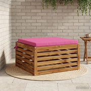 Cuscino per Sedia in Unico Pezzo SOEST 100% Poliestere Rosa 945039