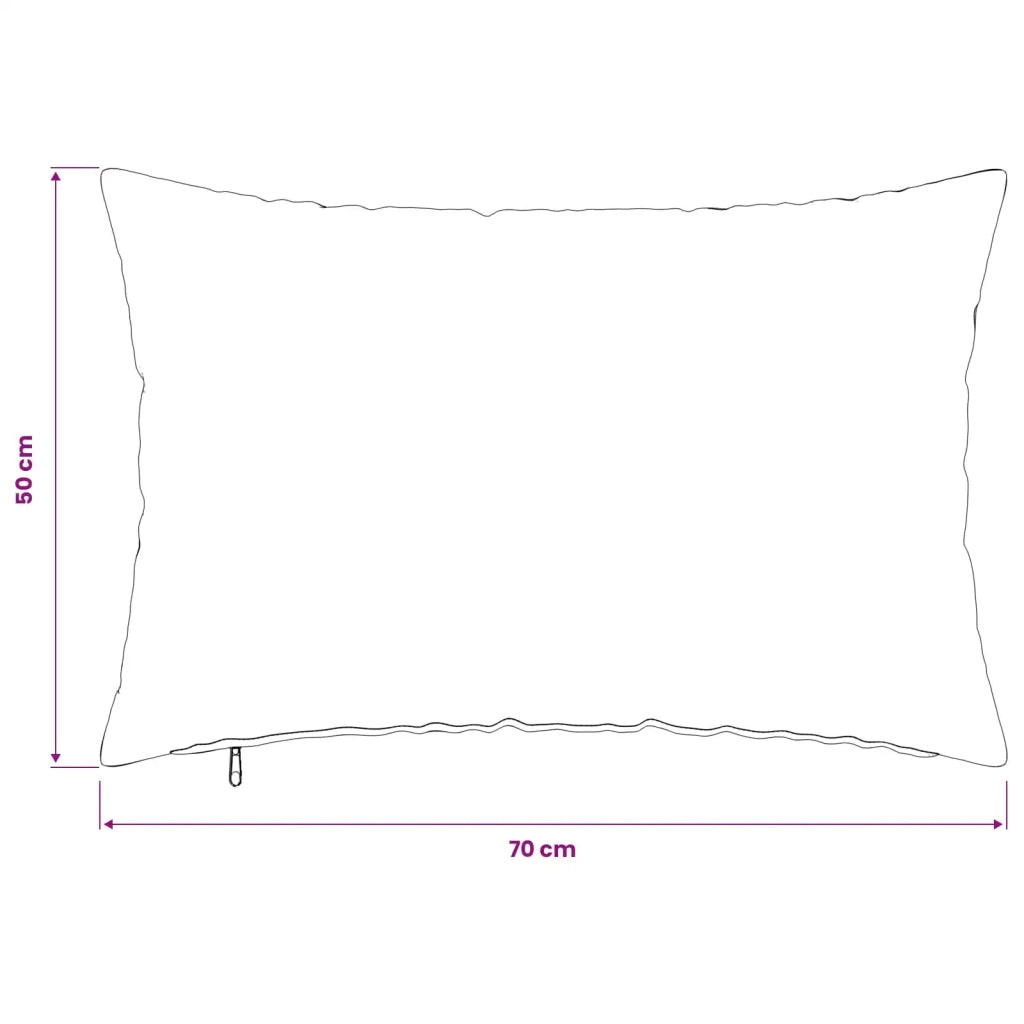 Federa 2 pcs HEERLEN Beige 50 x 70 cm Bouclé 911347