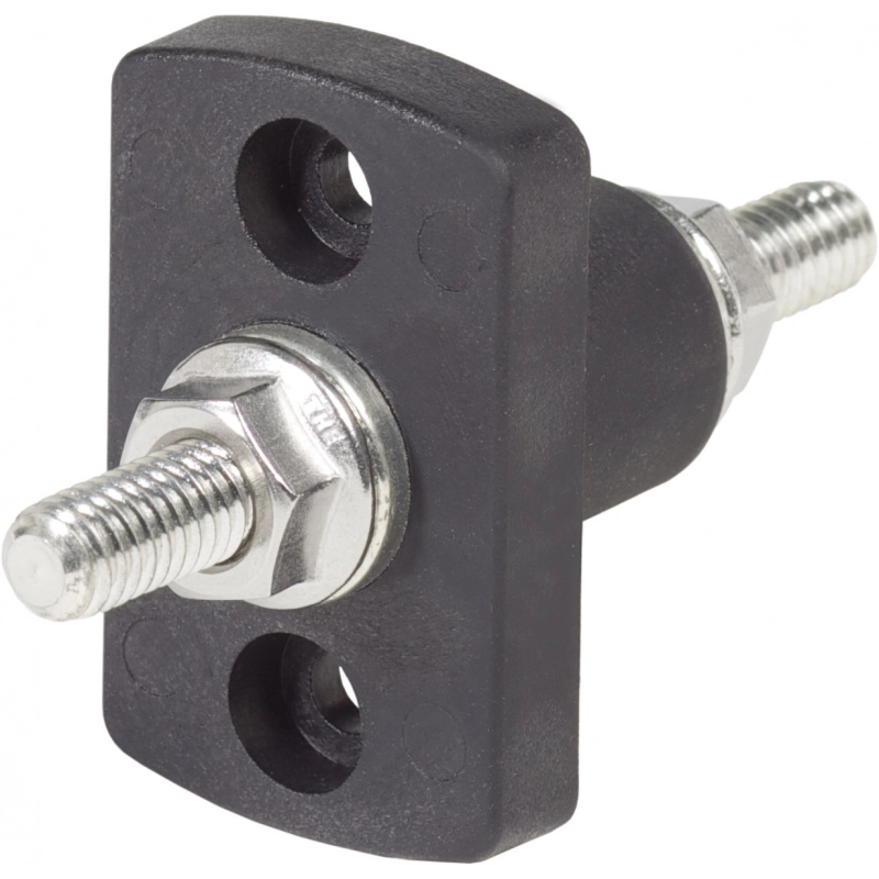 CONNETTORE PASSANTE Ø M10 ROSSO