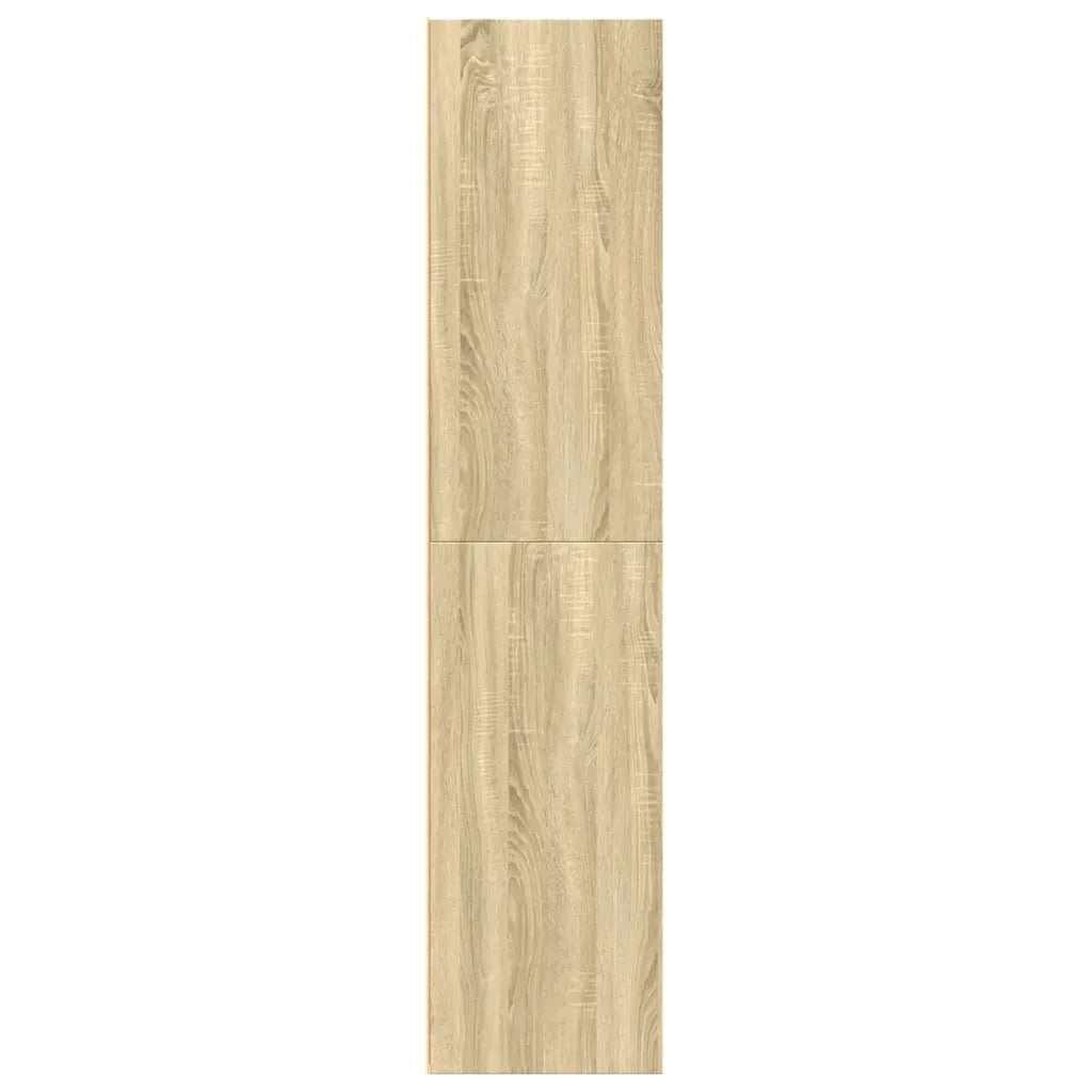 Credenza-Buffet-Armadio da cucina Rovere Sonoma 70x41x185 cm in Legno Multistrato