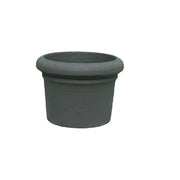 Garden Italia Vaso Tondo Cilindro Liscio ICIL Ø60 cm in Resina – Resistente al Gelo e Antiurto, per Interni ed Esterni Colore: Antracite