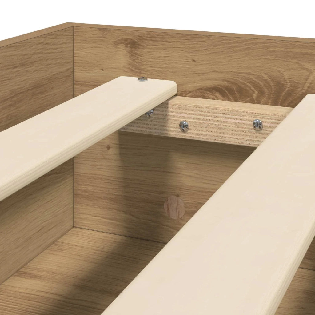 Struttura del letto Rovere Artigianale 80 x 200 cm 3429676