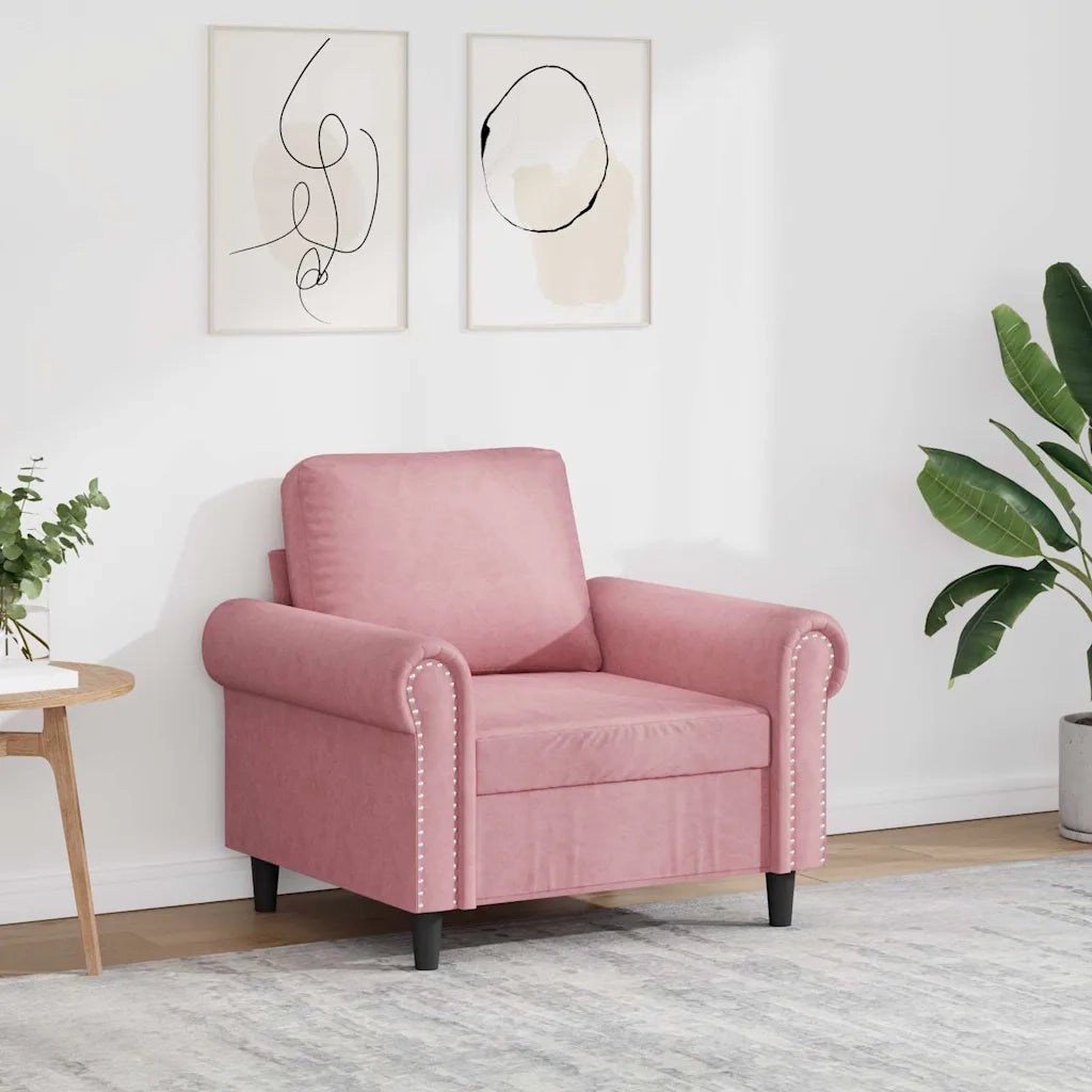 Poltrona Rosa 60 cm Vellutocod mxl 86735