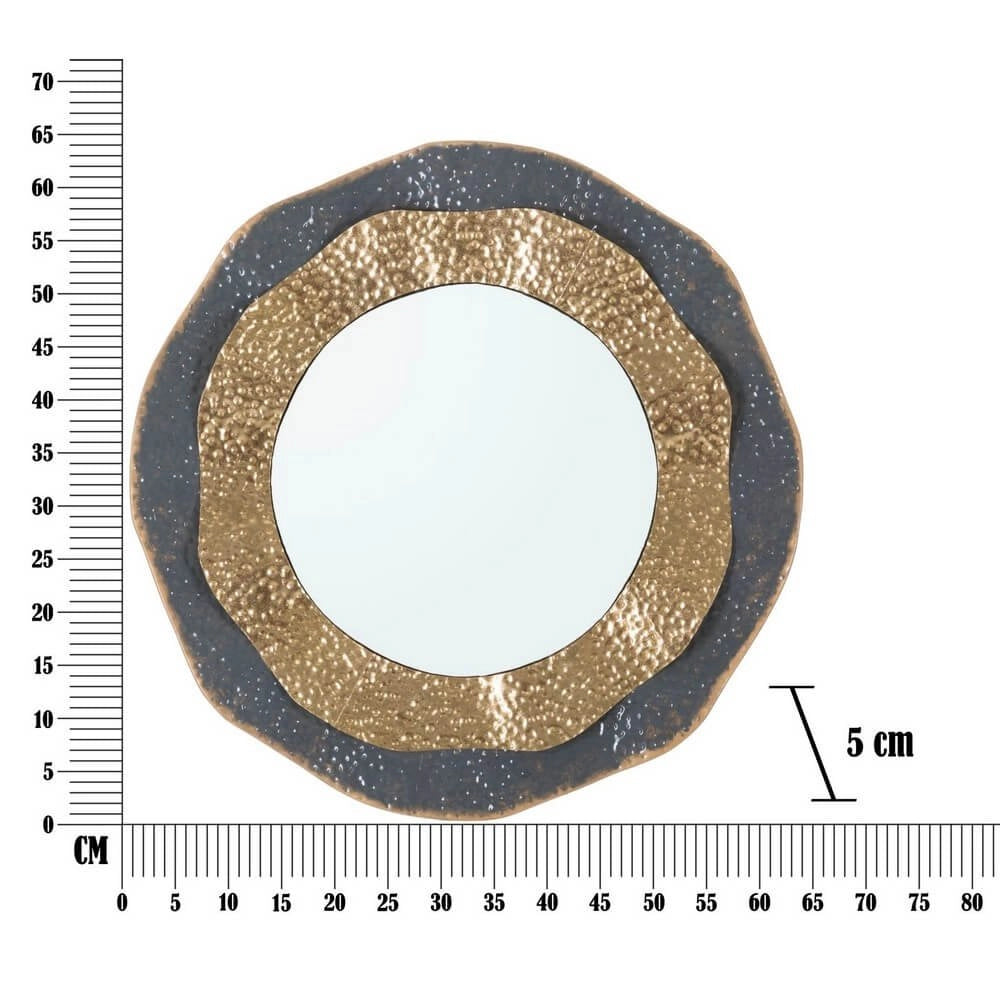 Specchio da Muro Shai Scuro diam 65,5 cm - SHAI DARK