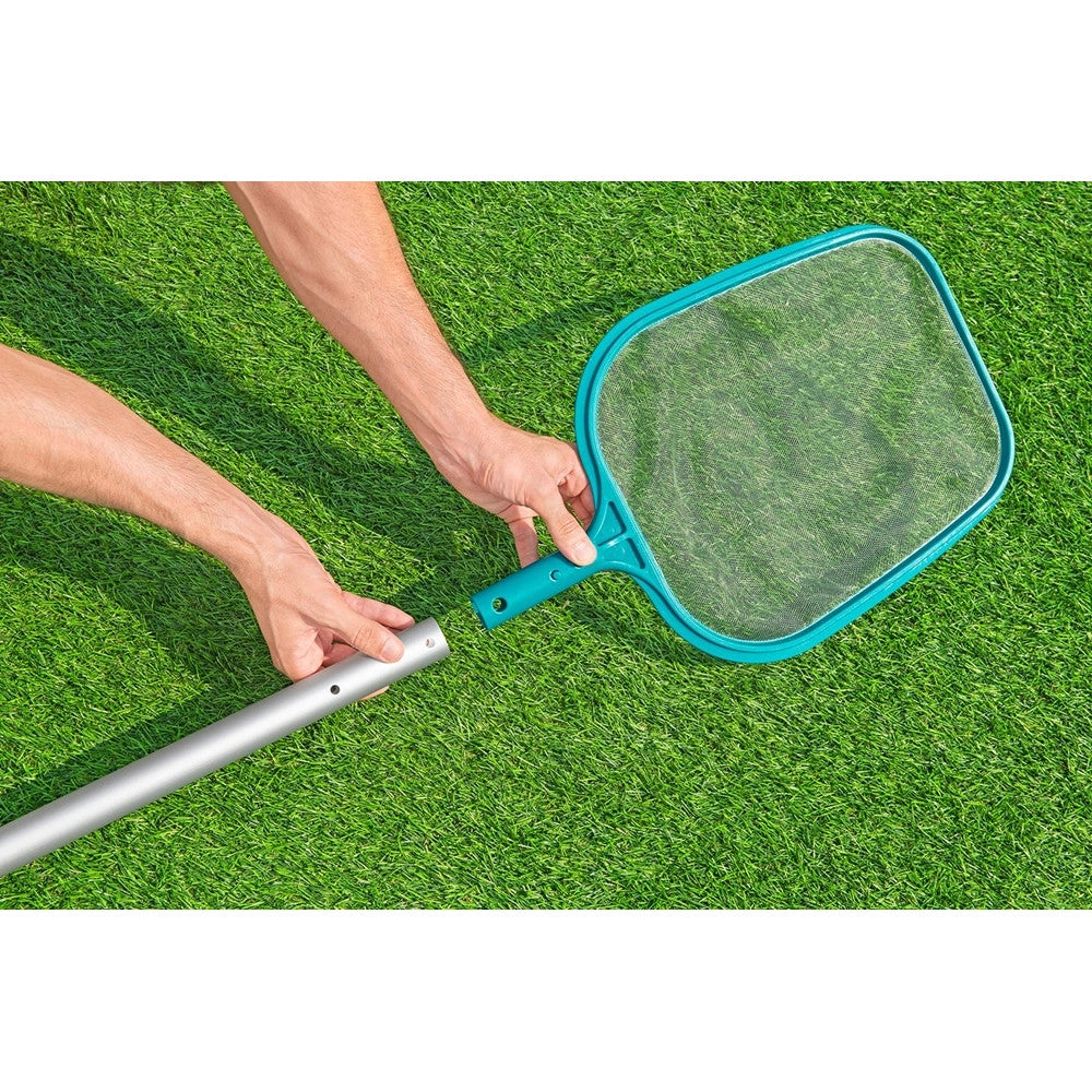 Trade Shop - Retino Di Superficie Raccogli Foglie Per Pulizia Detriti Piscina 44x30x4cm 58277 -