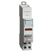 Pulsante 1NO con led verde - 20A - 110/400V - 1 modulo DIN Bticino