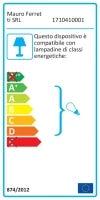 Lampada Da Tavolo Glam Flush Cm Ø 30X58