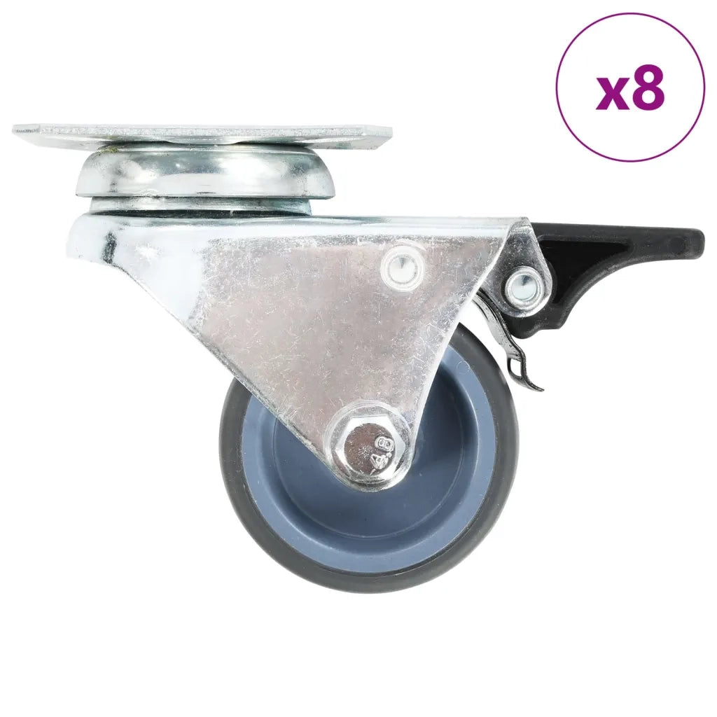 Ruote Girevoli Gemellate 8 pz 50 mm cod mxl 68522