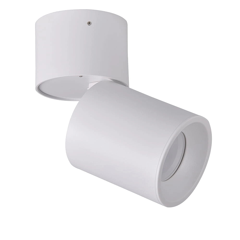 Faretto da soffitto orientabile GU10 bianco Polux Astra