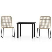 Set Mobili da Pranzo da Giardino 3 pz | Set Salotto da Giardino Rovere