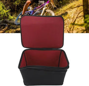 Portaoggetti da Bicicletta 20 Litri - Portaoggetti posteriore da Bicicletta - Zaino interno impermeabile - Materiale metallico resistente - Compatibile con portabagagli da bicicletta - Sostenibile e affidabile - Portaoggetti zaino