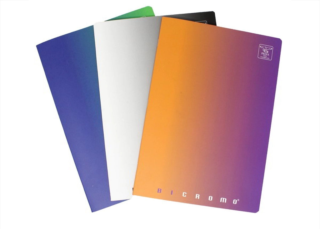 PIGNA BICROMO QUADERNO A4 QUADRETTI 5 MM COLORI ASSORTITI