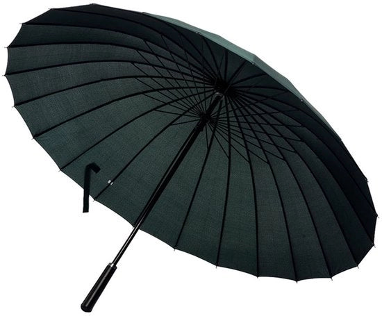 Ombrello Storm-Resistente XXL - 24 Altezza - Impermeabile - Resistente al Vento - Ripiegabile - Diametro 114 cm - Peso Leggero 0,7 kg - Ombrello per la Pioggia