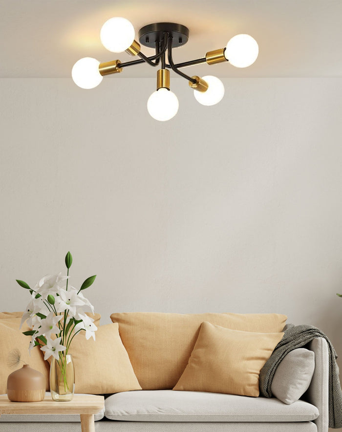 Lampada APP1118-5C Black Gold