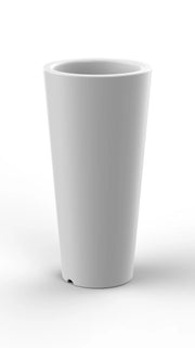 Vaso Ø37,5x102 cm in Resina Arkema Tondo 102 Bianco