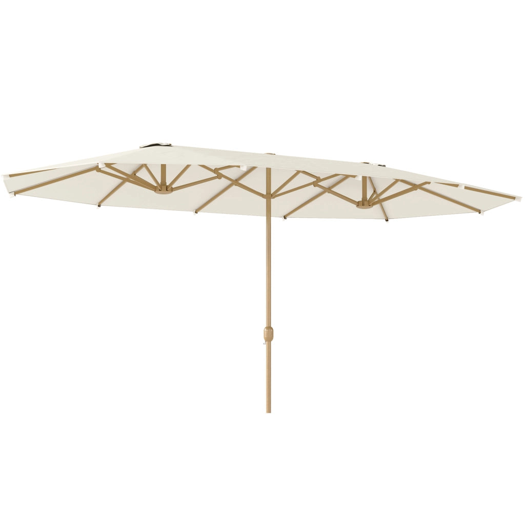 Tendone da giardino rettangolare ¨C zephmum ¨C Grigio, Poliestere, 455x265 cm