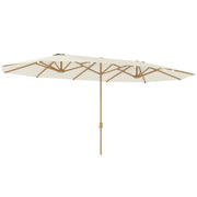 Tendone da giardino rettangolare ¨C zephmum ¨C Grigio, Poliestere, 455x265 cm