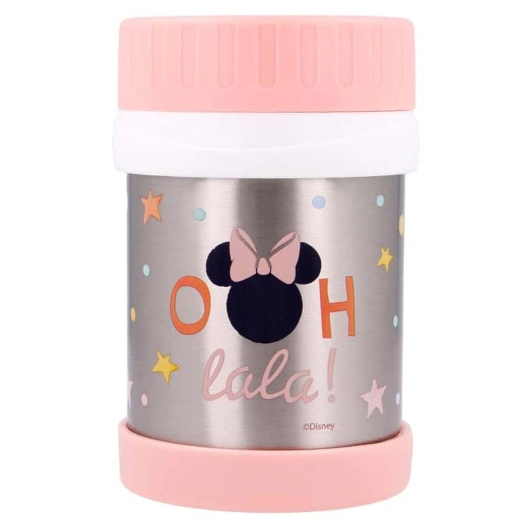 Contenitore Termico per Alimenti da 284 ml con Coperchio Ermetico Rosa Minnie Mouse