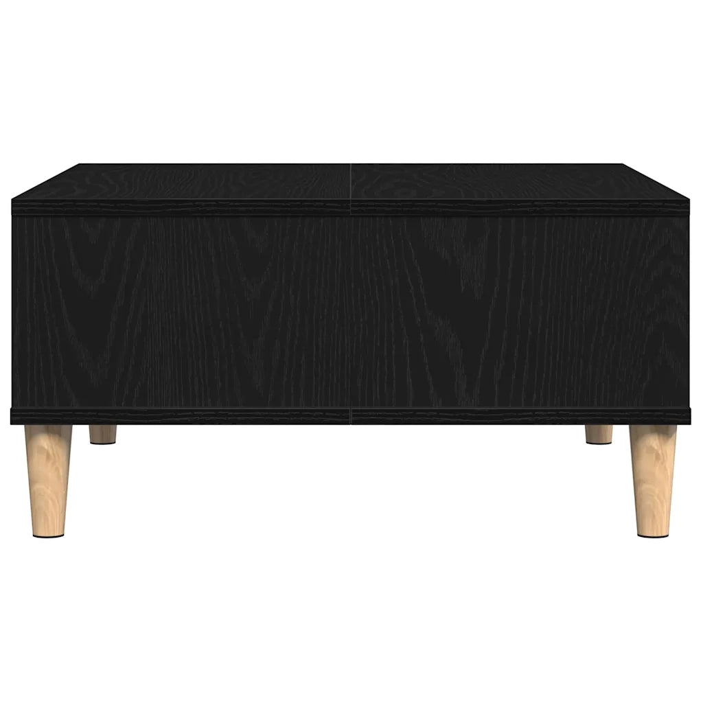 Tavolino da salotto Rovere Nero 60 x 60 x 30 cm 862586