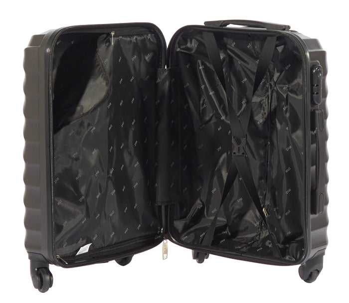 Trolley Valigia Bagaglio a Mano Rigido in ABS 4 Ruote  Ravizzoni Mojito Blu