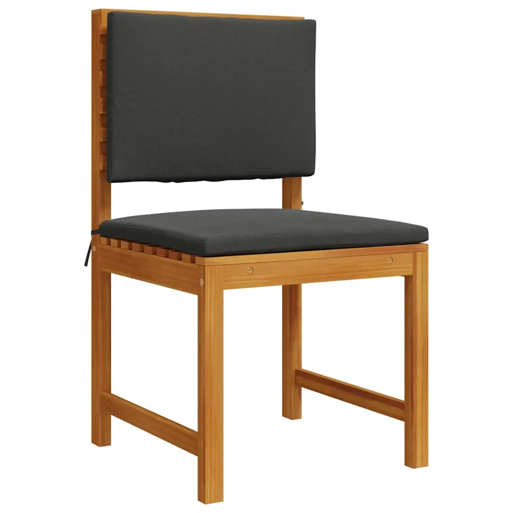 Set Bistro da Giardino 3 pcs Marrone Legno di Acacia Massello 3329112
