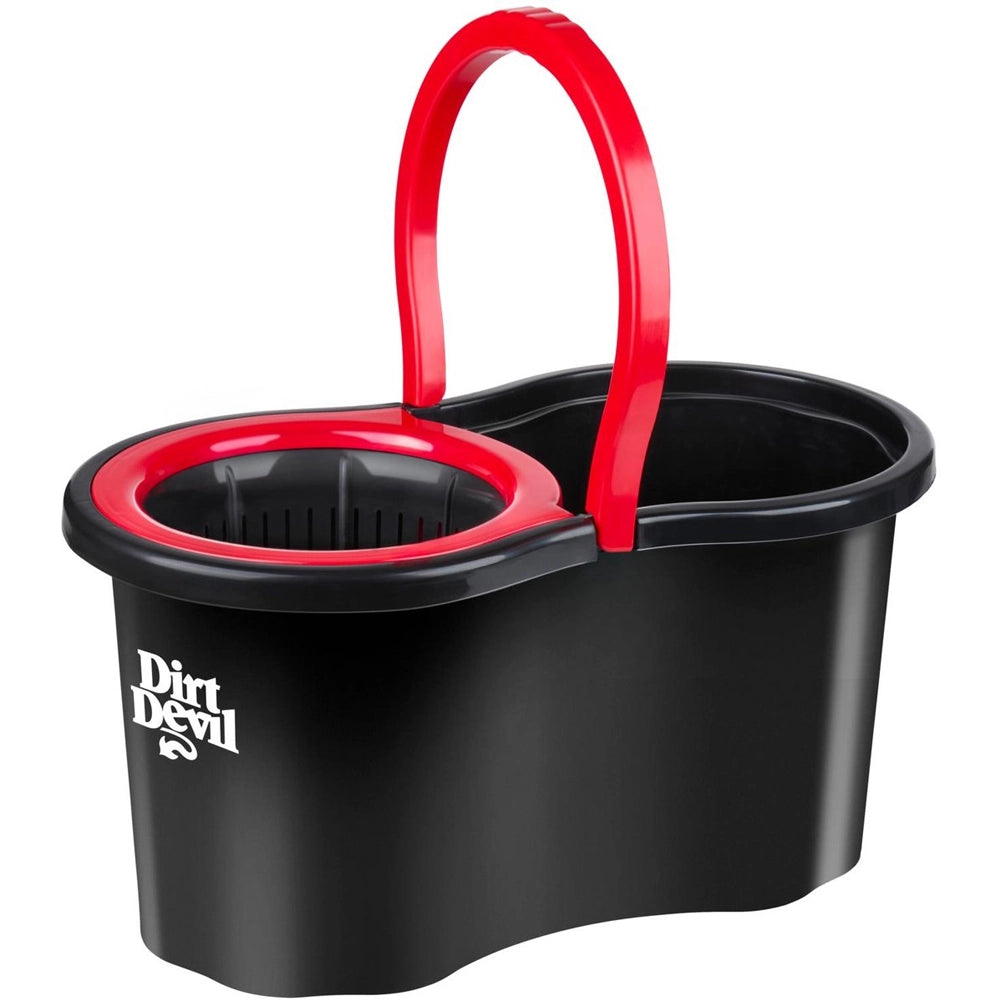 Set Mocio Rotante Dirt Devil a 360 Gradi Manico Estensibile Secchio Cestello 16L