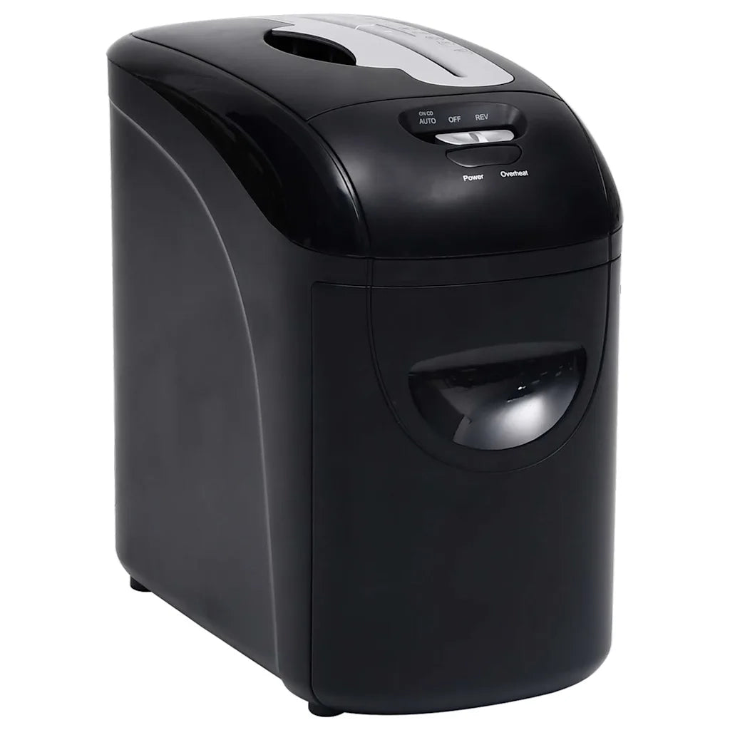 Tritadocumenti 10 Fogli Micro Taglio Nero 51553