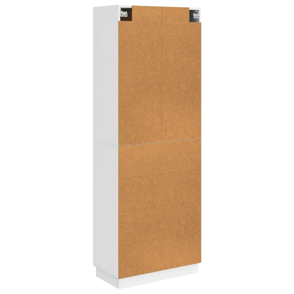 Set di armadi 2 pz Bianco Lucido Legno ingegnerizzato 3416830