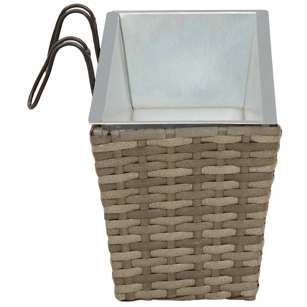 Ringhiera 2 pz 50 x 17 x 17 cm Metallo CFW5994416