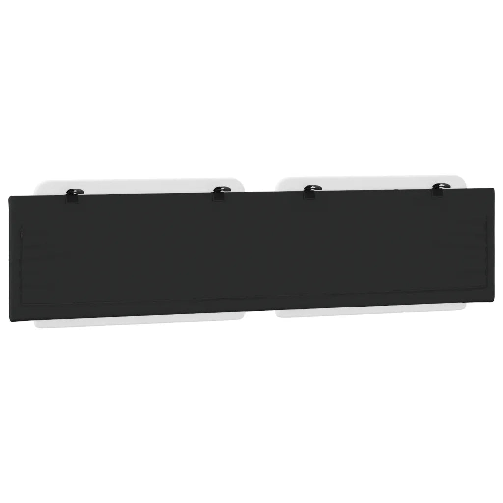 Cuscino Testiera Zadar Nero e Bianco 200 cm in Similpelle CFW4074066