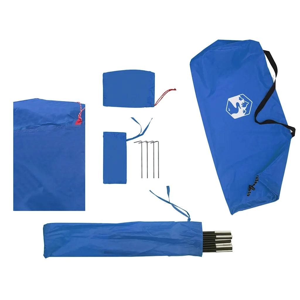 Tenda da Spiaggia Azzurra 274x178x170/148 cm Poliestere 185T 94403
